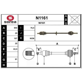 Antriebswelle N1161