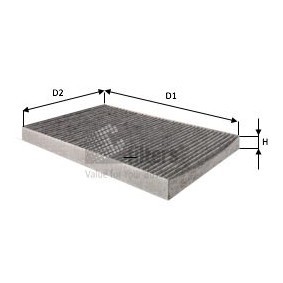 Köp Kupéfilter av CLEAN FILTER NC2040CA till det låga priset 182,63 kr