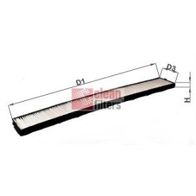 Køb Pollenfilter af CLEAN FILTER NC2084 til den lave pris 119,90 DKK