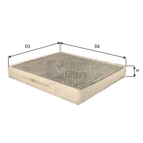 Kjøp Kupefilter av CLEAN FILTER NC2390CA til den lave prisen 185,73 NOK