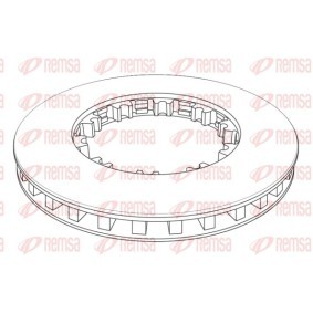 Comprar Disco de freno de KAWE NCA1143.21 a bajo precio de 54,55 €