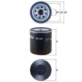 Acquista Filtro olio da KNECHT OC 1291 a buon mercato per soli 9,64 €