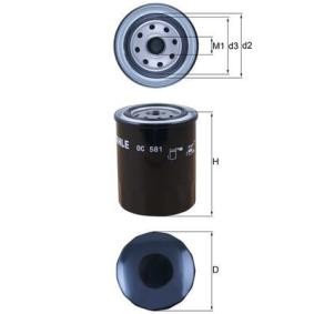 Ölfilter für ISUZU von MAHLE ORIGINAL