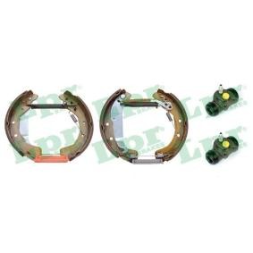 Comprar Kit frenos, disco de tambor de LPR OEK415 a bajo precio de 70,67 €