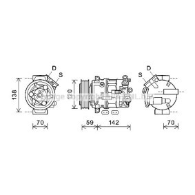 Klimakompressor von AVA COOLING SYSTEMS