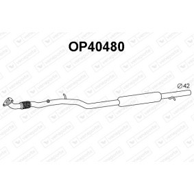 Mittelschalldämpfer von VENEPORTE für Agila Mk I (A) (H00) günstig online kaufen