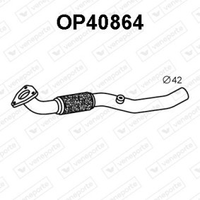 Auspuffrohre von VENEPORTE für Corsavan Mk IV (E) Kastenwagen (X15) günstig online kaufen