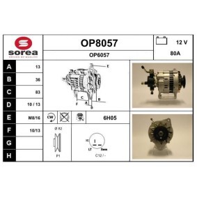 Lichtmaschine von SNRA OP8057