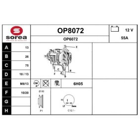 Lichtmaschine von SNRA OP8072