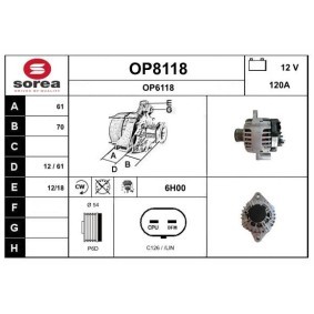 Lichtmaschine von SNRA