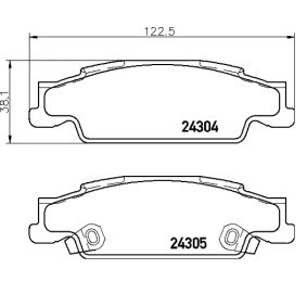 Acquista Kit pastiglie freni da BREMBO P 09 007 a buon mercato per soli 71,09 €