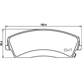 Bremsbeläge P 18 034 von BREMBO günstig für 92,68 € online kaufen