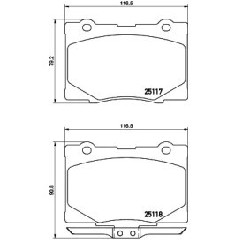 Compre Pastillas de freno de BREMBO online para RL II (KB1/KB2) a precios moderados