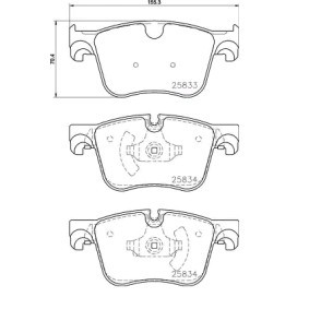 Bremsbeläge von BREMBO