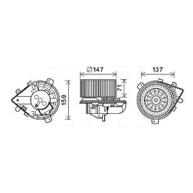 Gebläsemotor von AVA COOLING SYSTEMS