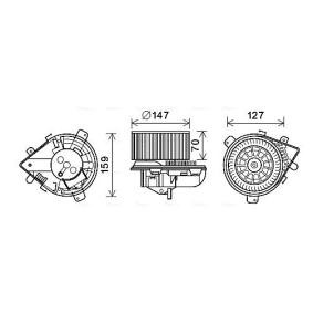 Gebläsemotor von AVA COOLING SYSTEMS