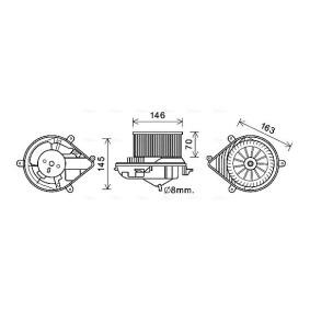 Køb El-motor, kabineblæser af AVA COOLING SYSTEMS PE8394 til den lave pris 1730,68 DKK