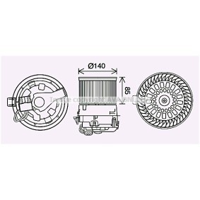 Gebläsemotor PE8558