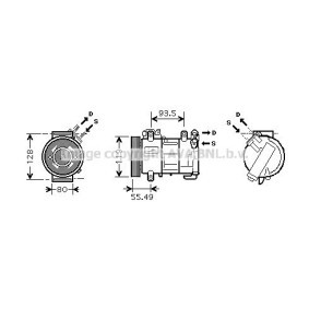 Compre Compressor, ar condicionado da PRASCO PEAK315 a um preço baixo por 501,23 €