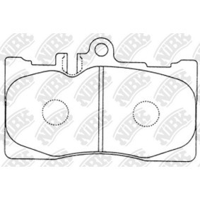 Acquista Kit pastiglie freni da NiBK PN1455 a buon mercato per soli 216,92 €