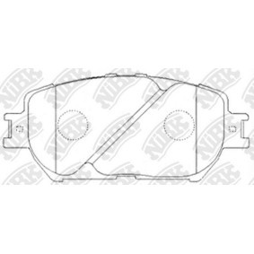 Compre Pastilhas de travão da NiBK PN1479 a um preço baixo por 137,52 €