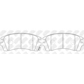 Acquista Kit pastiglie freni da NiBK PN1497 a buon mercato per soli 164,28 €