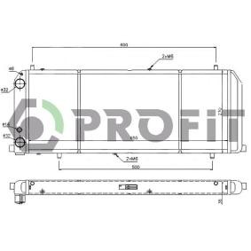 Acquista Radiatore motore da PROFIT PR 0012A7 a buon mercato per soli 44,10 €