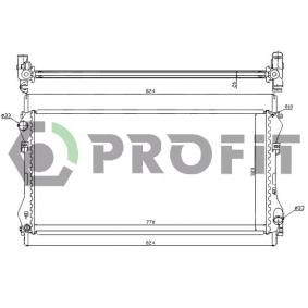 Achetez des Radiateur du moteur PROFIT PR 2565A1 à prix pour 75,25 €