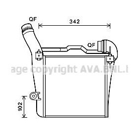 Köp Intercooler av PRASCO PR4091 till det låga priset 21468,37 kr
