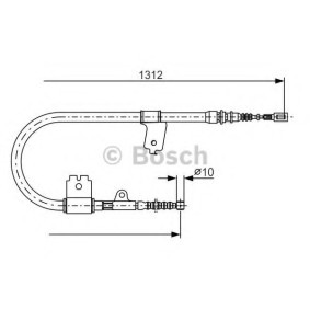Handbremsseil 1 987 477 398