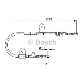Handbremsseil 1 987 477 404