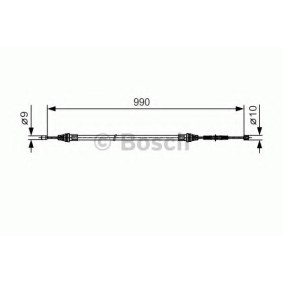 Acquista Cavo freno a mano da BOSCH 1 987 477 751 a buon mercato per soli 38,38 €