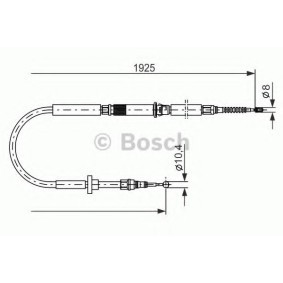 Acquista Cavo freno a mano da BOSCH 1 987 477 959 a buon mercato per soli 27,77 €