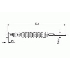 Handbremsseil 1 987 477 983