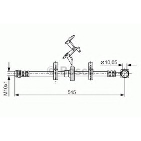Comprar Latiguillo de freno de BOSCH 1 987 481 077 a bajo precio de 32,16 €