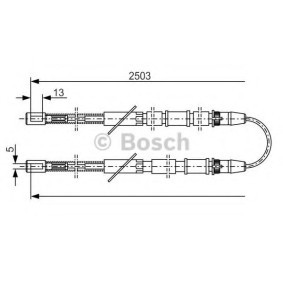 Handbremsseil 1 987 482 009