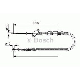 Handbremsseil 1 987 482 110