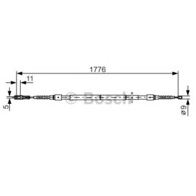 Acquista Cavo freno a mano da BOSCH 1 987 482 126 a buon mercato per soli 27,03 €