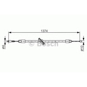 Handbremsseil 1 987 482 312