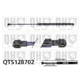 Köp Gasfjäder, motorhuv av QUINTON HAZELL QTS128702 till det låga priset 401,60 kr
