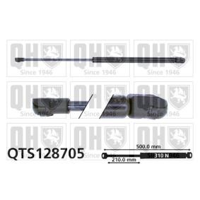 Köp Gasfjäder, motorhuv av QUINTON HAZELL QTS128705 till det låga priset 399,67 kr