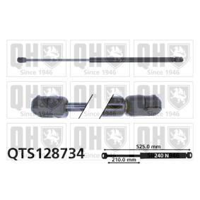 Köp Gasfjäder, motorhuv av QUINTON HAZELL QTS128734 till det låga priset 440,04 kr