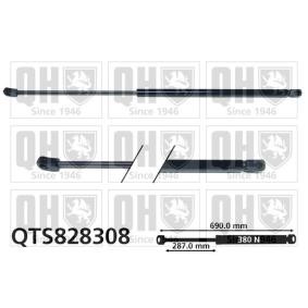 Acquista Ammortizzatore pneumatico cofano motore da QUINTON HAZELL QTS828308 a buon mercato per soli 23,87 €