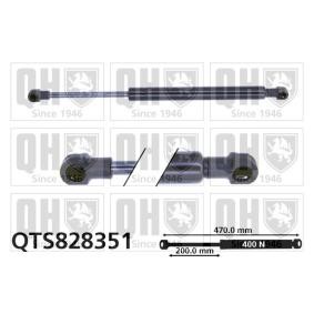 Köp Gasfjäder till baklucka av QUINTON HAZELL QTS828351 till det låga priset 192,29 kr