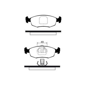 Acquista Kit pastiglie freni da RAICAM RA.0318.4 a buon mercato per soli 77,42 €
