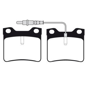 Acquista Kit pastiglie freni da RAICAM RA.0539.0 a buon mercato per soli 56,28 €