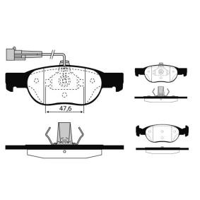 Acquista Kit pastiglie freni da RAICAM RA.0612.3 a buon mercato per soli 74,79 €