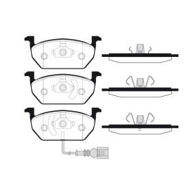 Acquista Kit pastiglie freni da RAICAM RA.0996.0 a buon mercato per soli 89,58 €