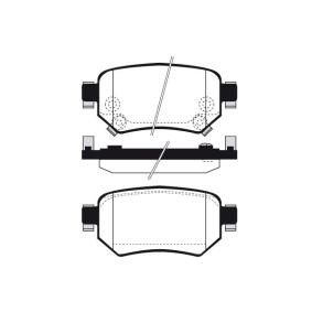 Acquista Kit pastiglie freni da RAICAM RA.1156.0 a buon mercato per soli 75,71 €