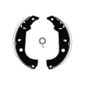 Comprar Juego de zapatas de frenos de RAICAM RA24860 a bajo precio de 19,00 €